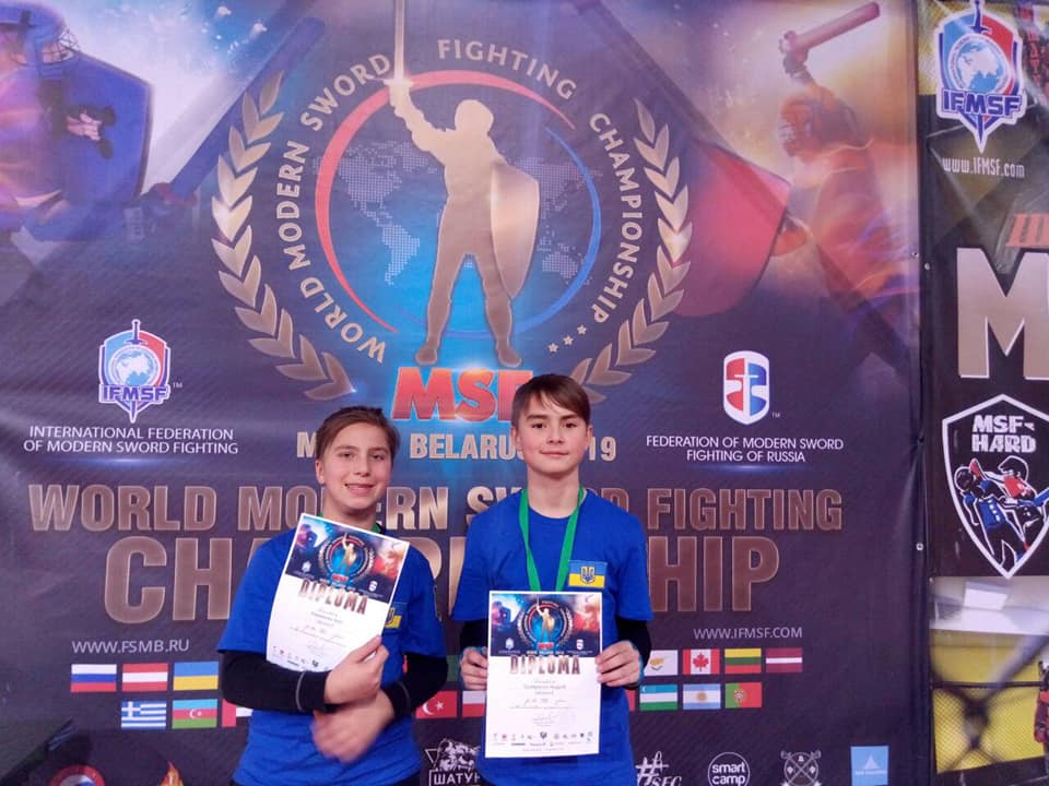 Чемпіонат світу з сучасного мечевого бою. Фото