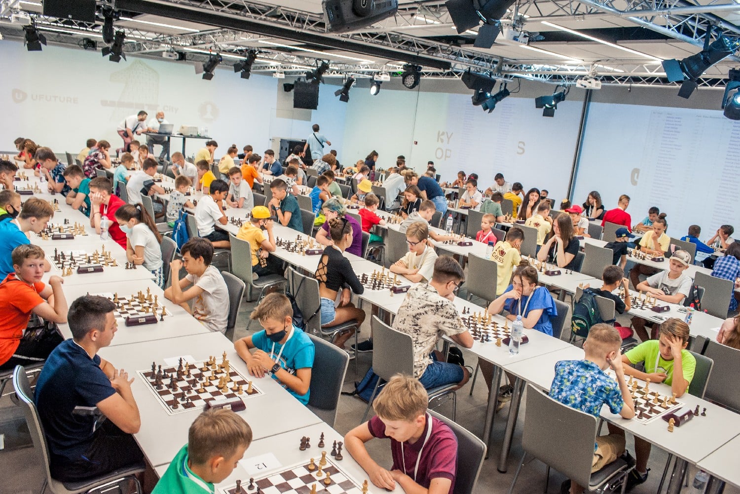 відкритий міжнародний дитячий шаховий турнір, Київ. фото
