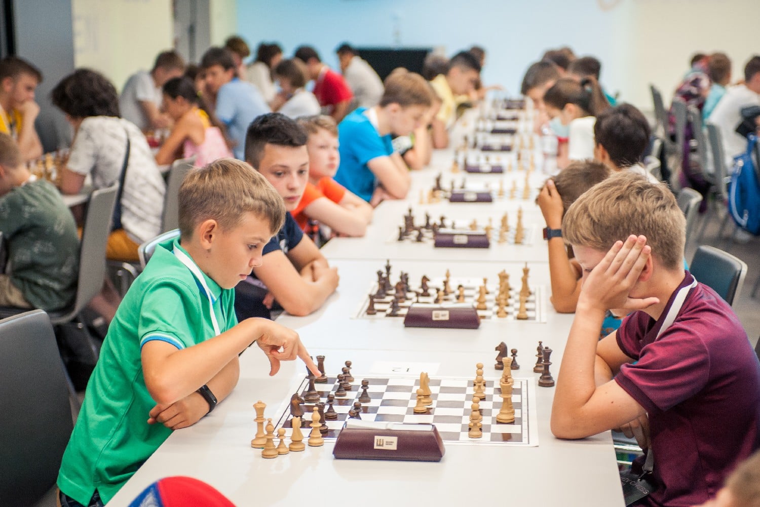 відкритий міжнародний дитячий шаховий турнір, Київ. фото
