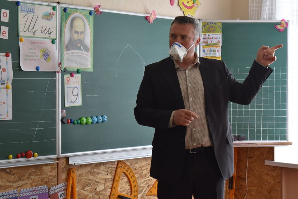 Відкриття футбольного поля в Згурівці. Фото