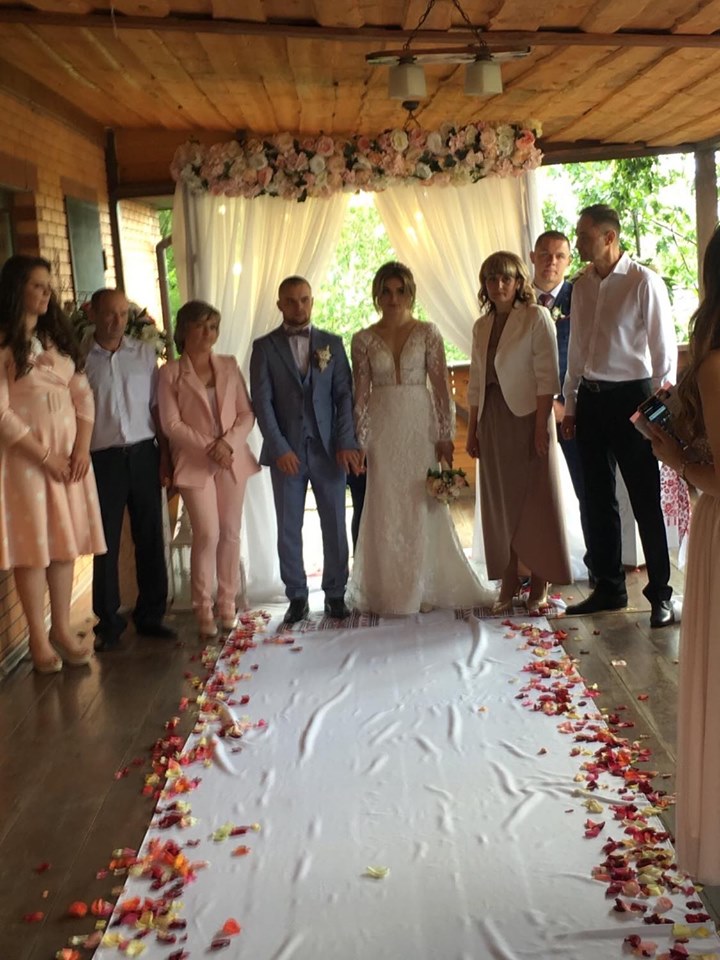 Весілля Аліни Акобії та Олександра Грушина. Фото
