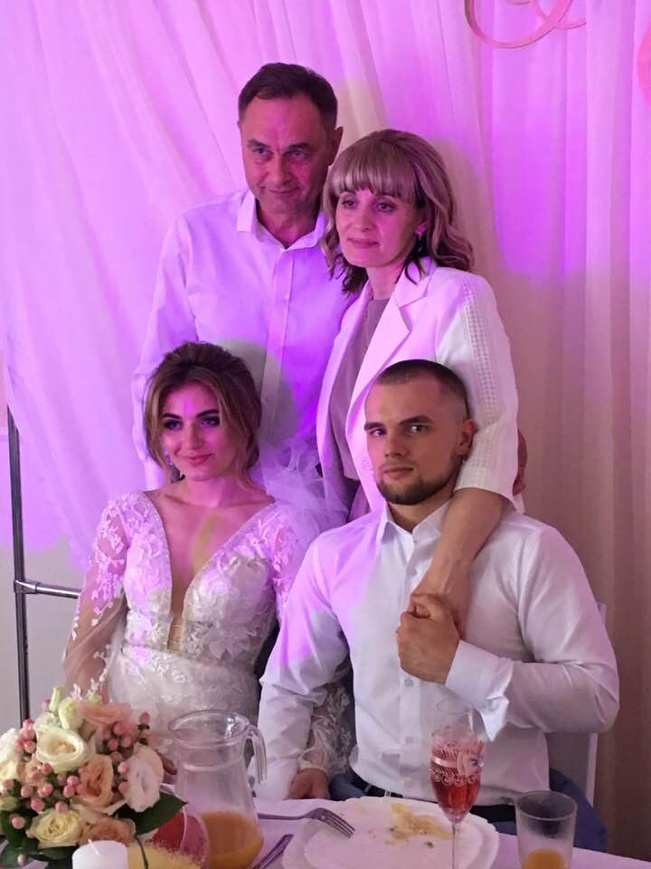 Весілля Аліни Акобії та Олександра Грушина. Фото