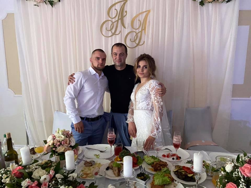 Весілля Аліни Акобії та Олександра Грушина. Фото