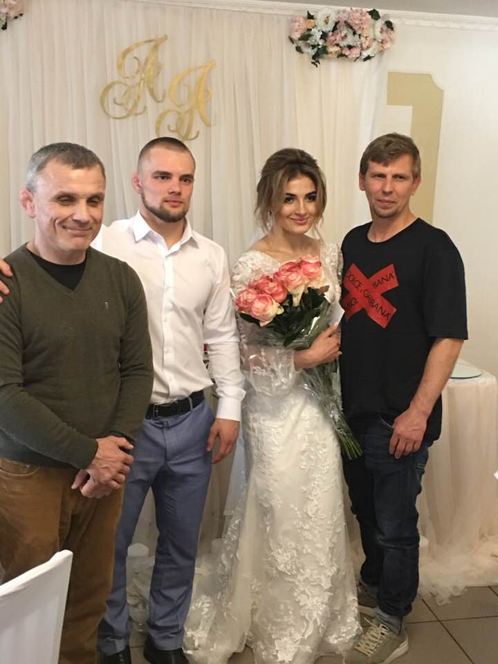 Весілля Аліни Акобії та Олександра Грушина. Фото