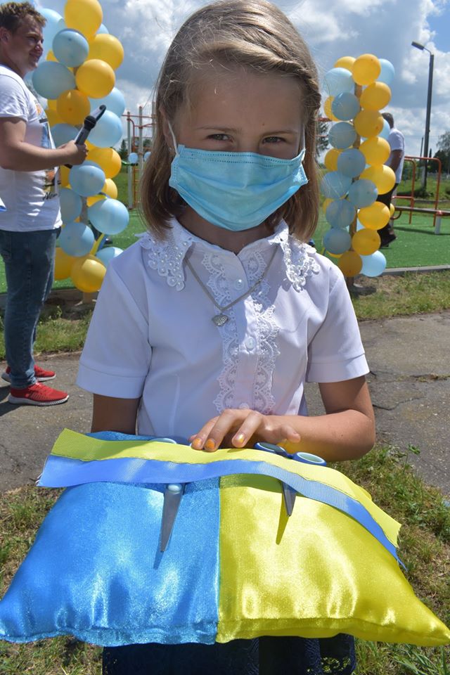 Відкриття воркаут-майданчика в Іванівці. Фото