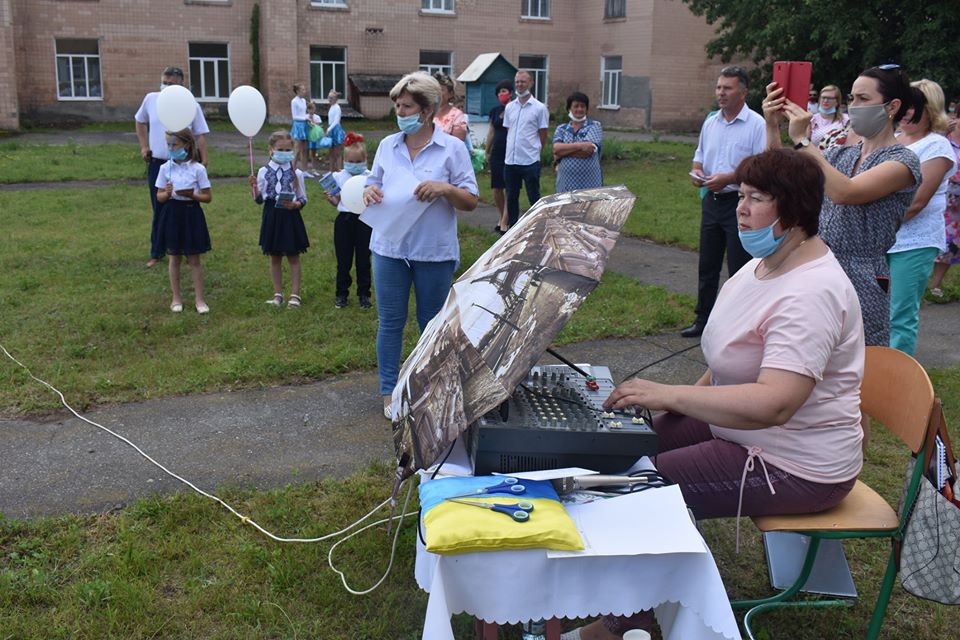 Відкриття воркаут-майданчика в Іванівці. Фото