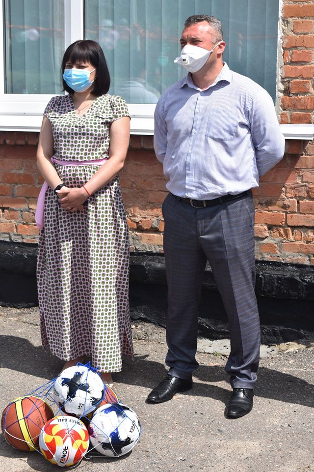 Відкриття воркаут-майданчика в Озерній. Фото