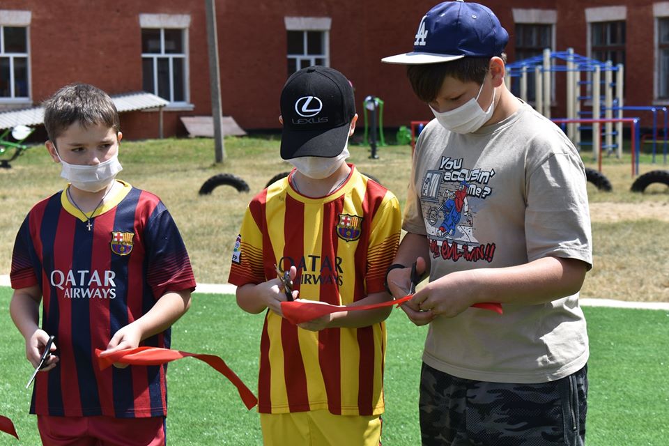 Відкриття воркаут-майданчиків в Тетієві. Фото