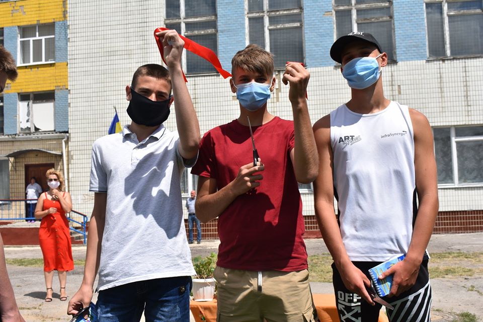 Відкриття воркаут-майданчиків в Тетієві. Фото