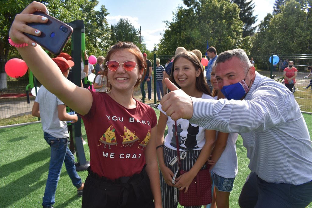 Три воркаут-майданчики відкрито на Тетіївщині. Фото