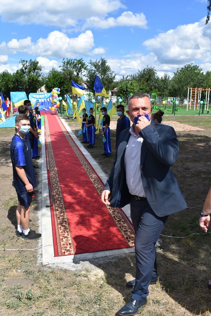 Три воркаут-майданчики відкрито на Тетіївщині. Фото