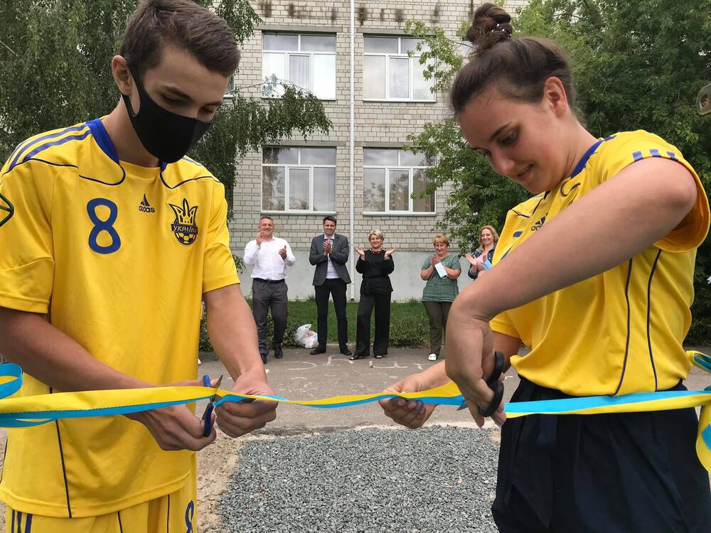 Workout-майданчики Київщини: відкрито об&#039;єкти в Катюжанці та Загальцях.  Фото