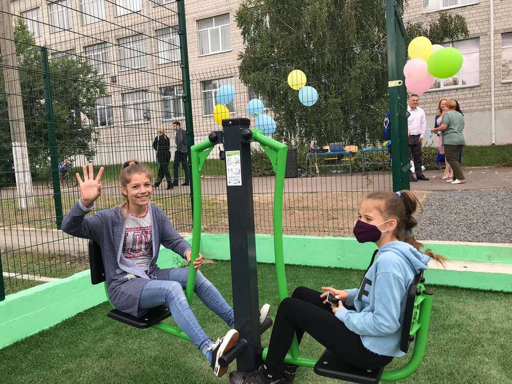 Workout-майданчики Київщини: відкрито об&#039;єкти в Катюжанці та Загальцях.  Фото