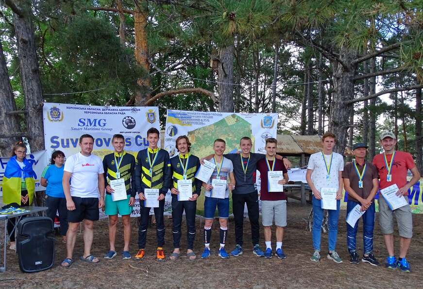 Командний чемпіонат України зі спортивного орієнтування в Олешках. Фото