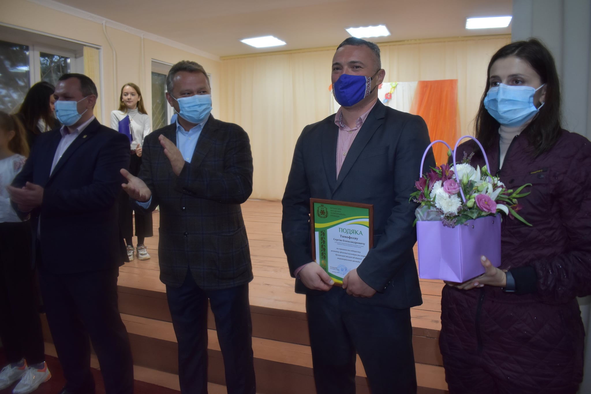 Василь Володін завітав на відкриття мультифункціонального майданчика до Луб’янки. Фото