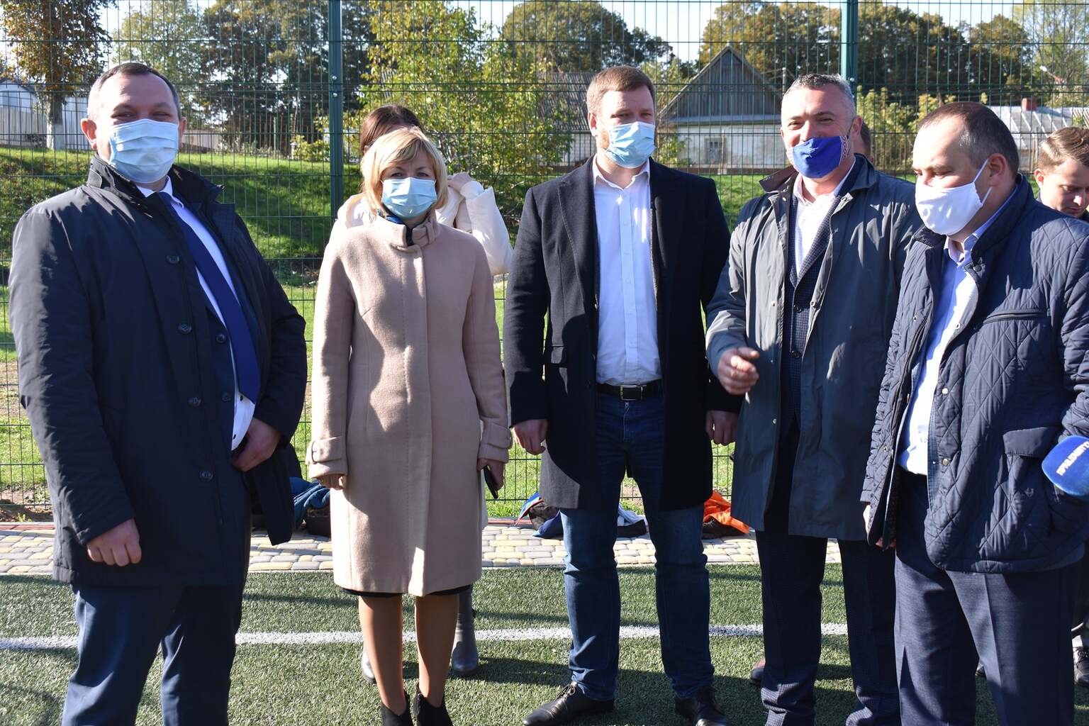 Стадіон в Тетієві за програмою Велике будівництво. Фото