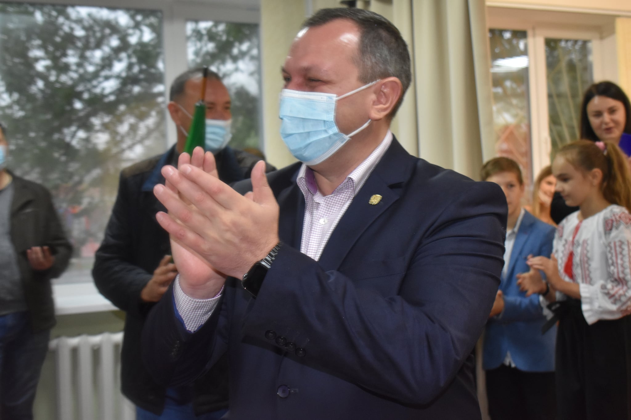 Василь Володін завітав на відкриття мультифункціонального майданчика до Луб’янки. Фото