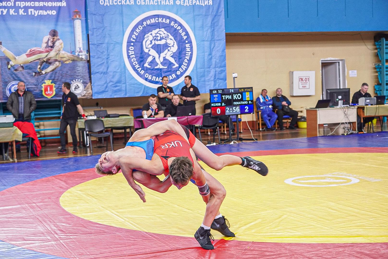 Чемпіонат України з греко-римської боротьби, Одеса. фото