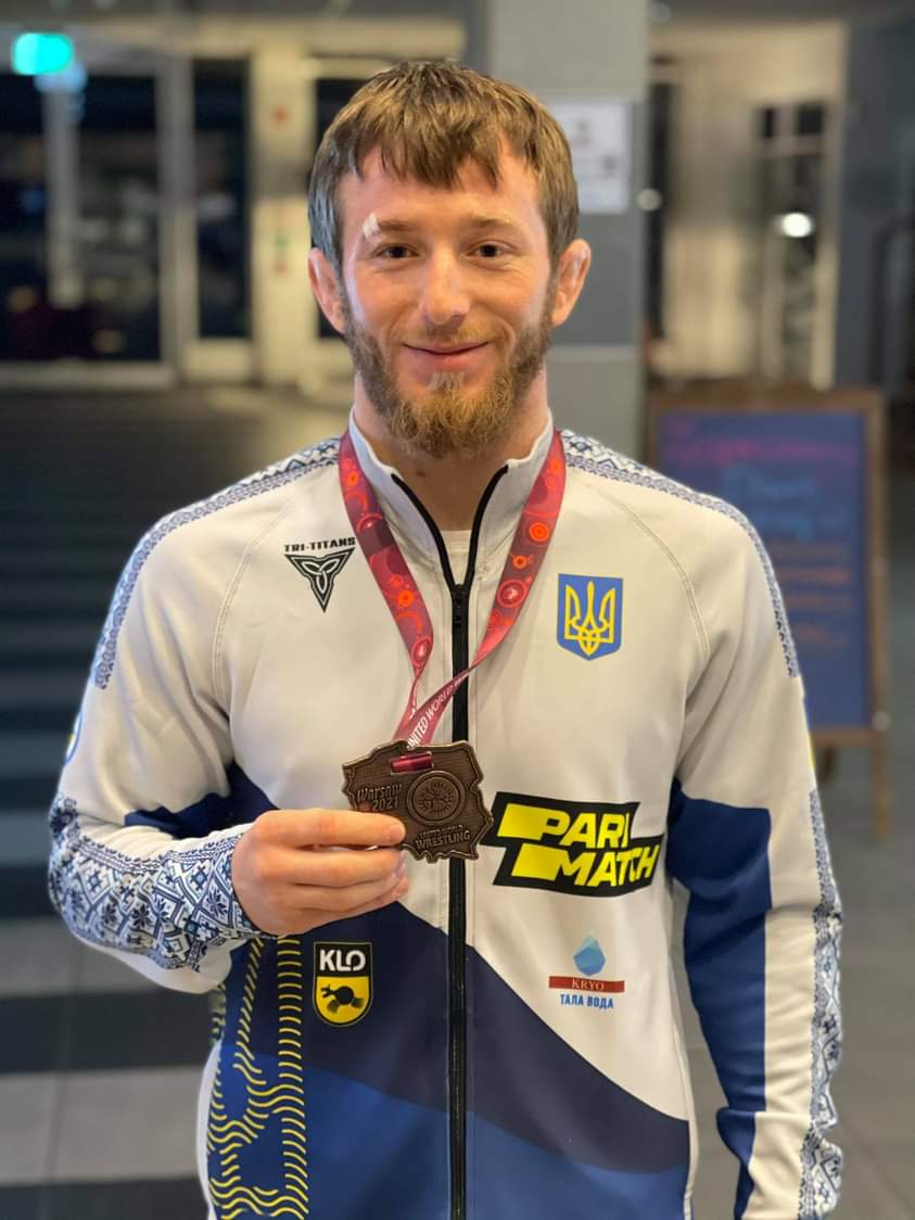 Віктор Петрик - володар бронзової нагороди Європершості. фото
