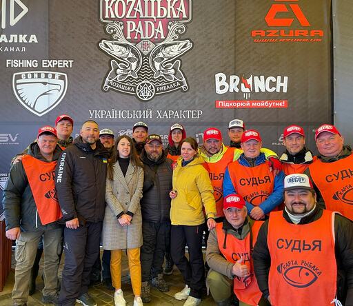 чемпіонат України з лову форелі в озерах, Баришівський район. фото