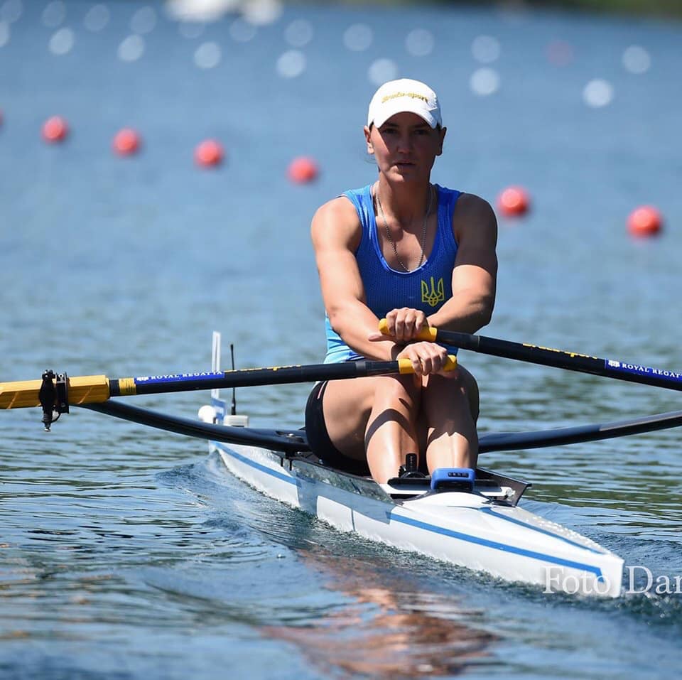 Діана Димченко - переможниця етапу Кубку світу з академічного веслування. фото