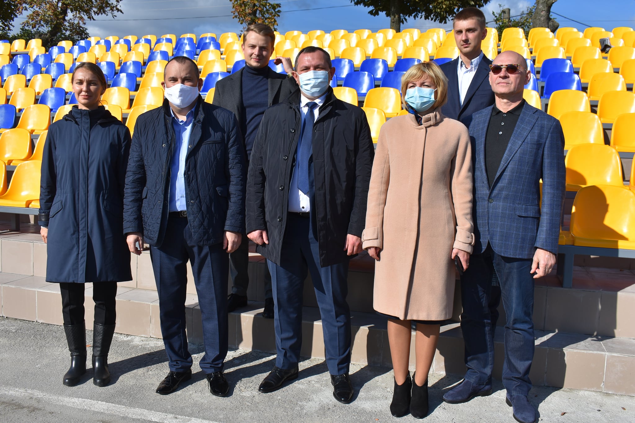 Стадіон в Тетієві за програмою Велике будівництво. Фото