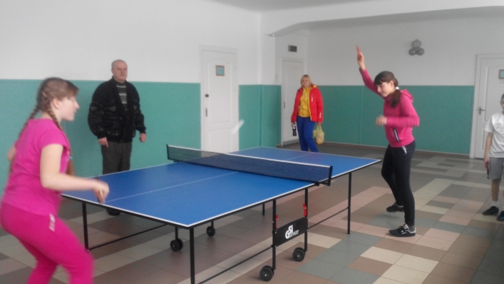 Чемпіонат з настільного тенісу, Шкварівка. Фото