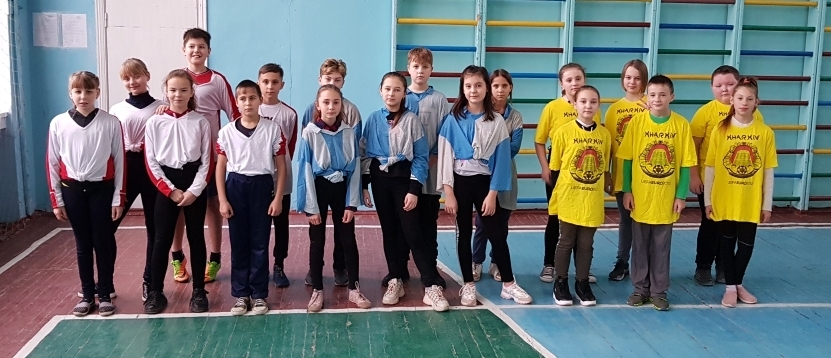 Спортивний урок в Яготинському районі. Фото
