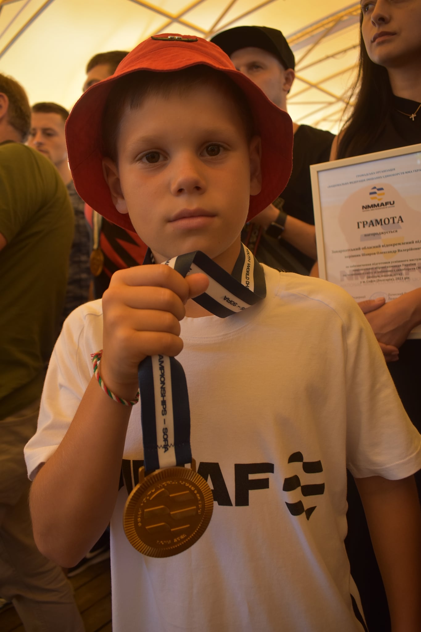 В Києві урочисто вшанували бійців ММА за перше місце на чемпіонаті світу. фото