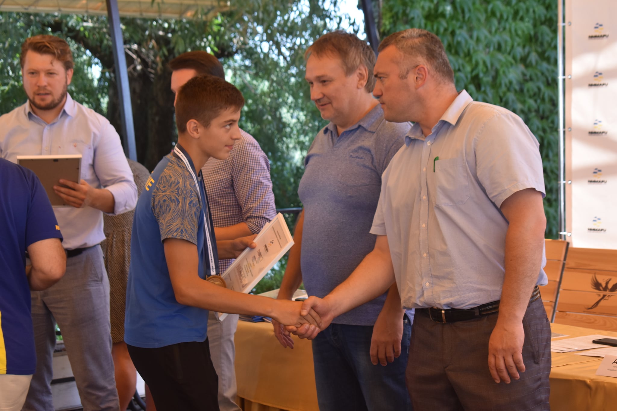 В Києві урочисто вшанували бійців ММА за перше місце на чемпіонаті світу. фото