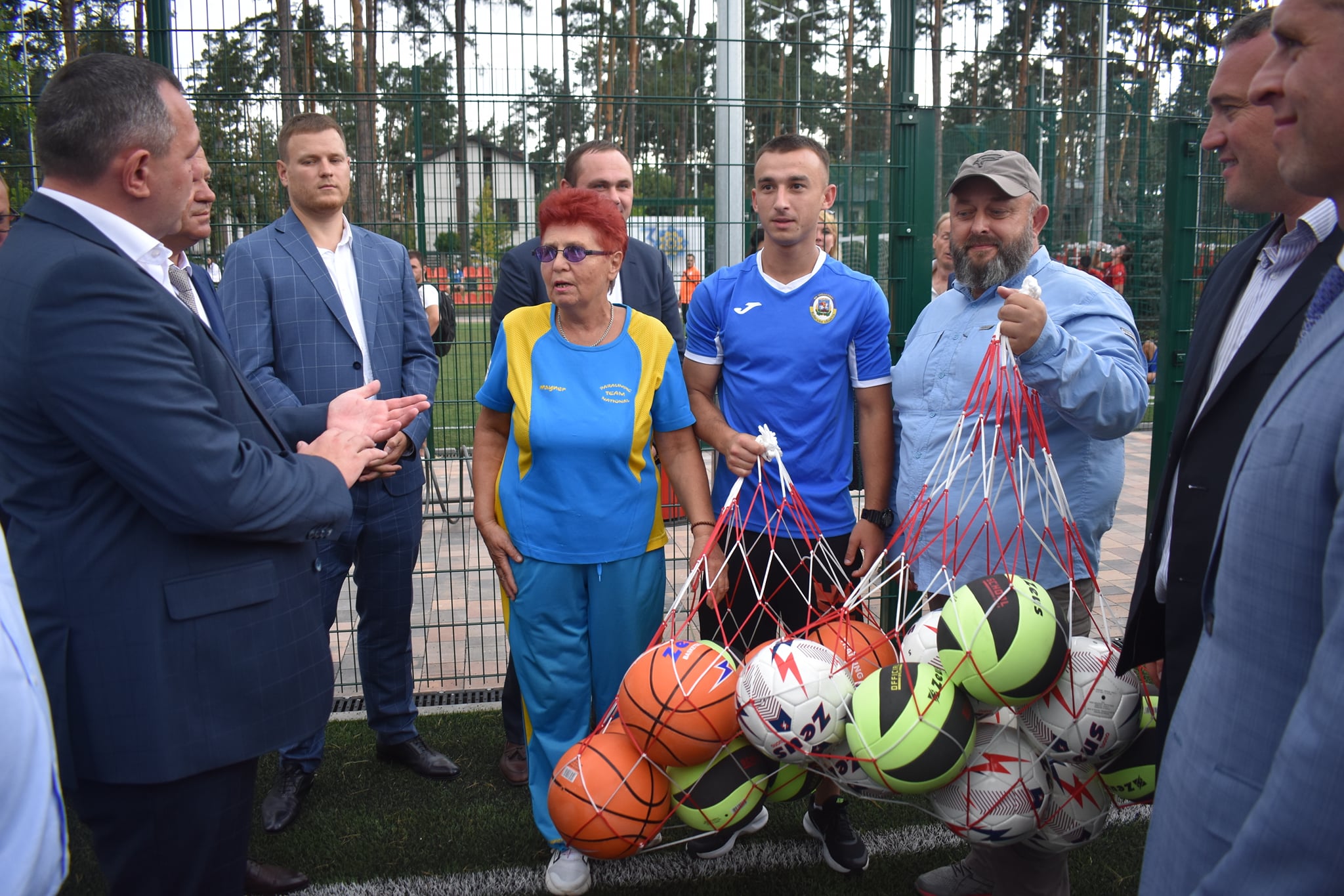 відкриття «Академії спорту» в Бучі. фото