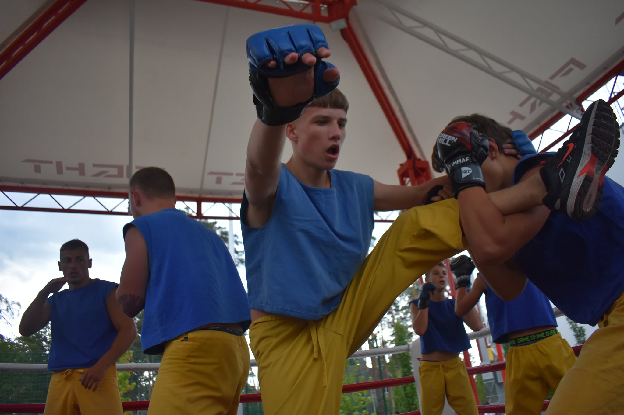 відкриття «Академії спорту» в Бучі. фото