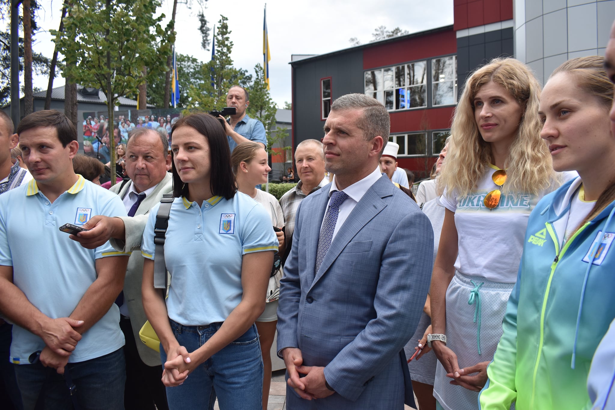 відкриття «Академії спорту» в Бучі. фото