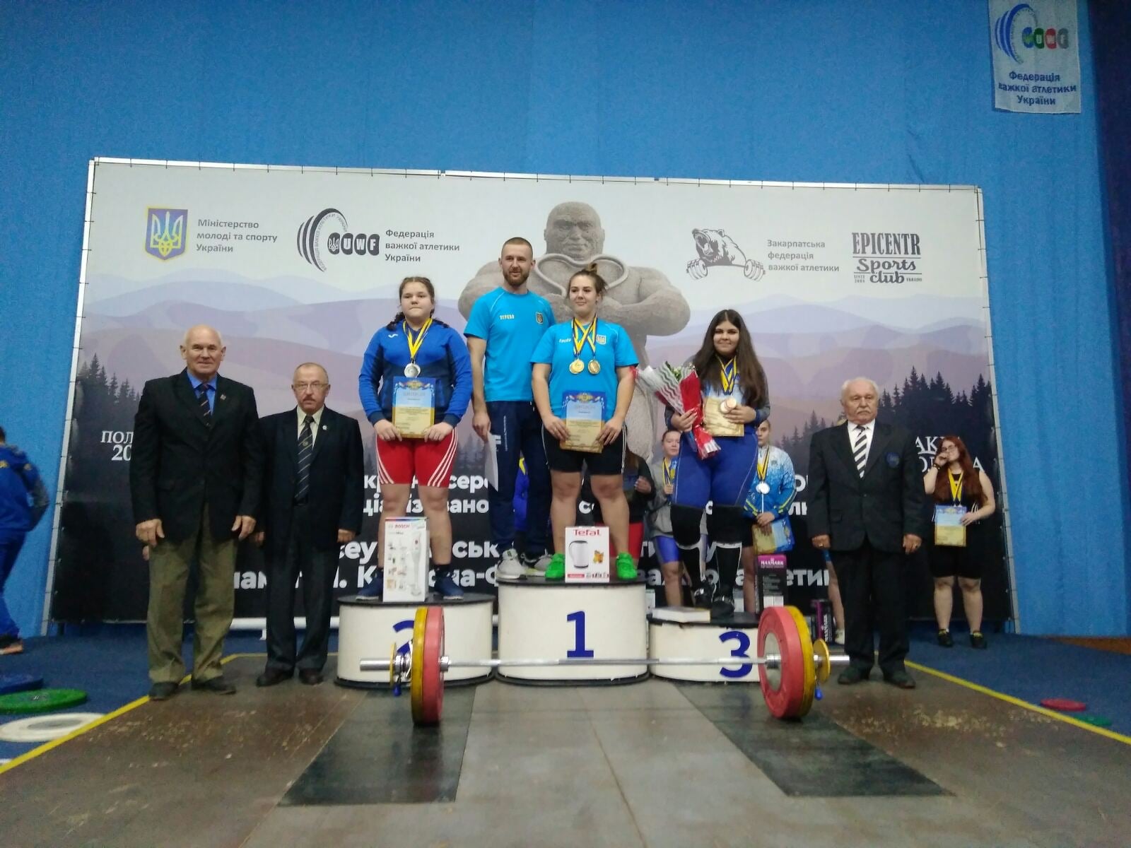 чемпіонат України з важкої атлетики, Закарпаття. Фото