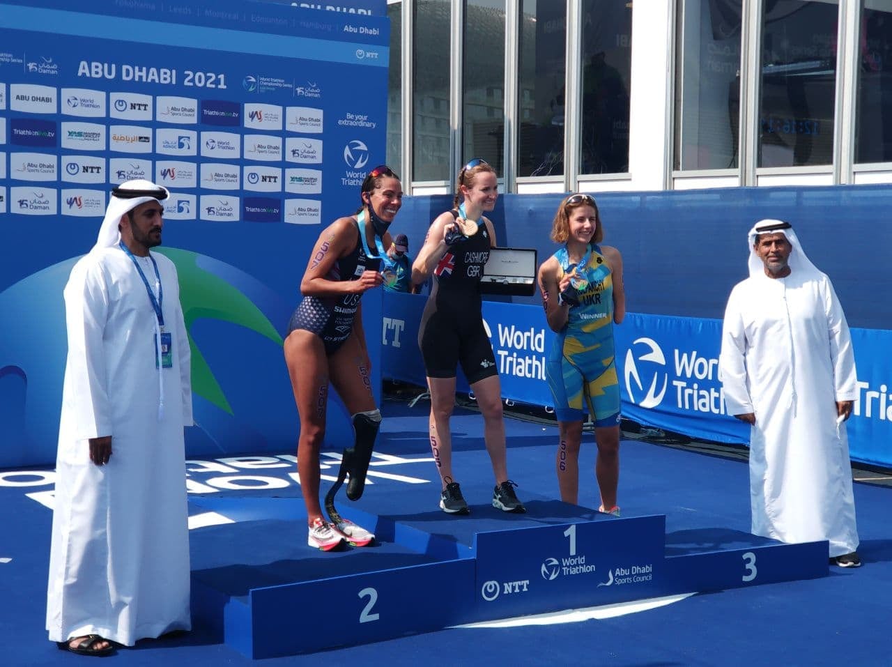 Чемпіонат світу з паралімпійського тріатлону, ОАЕ. фото