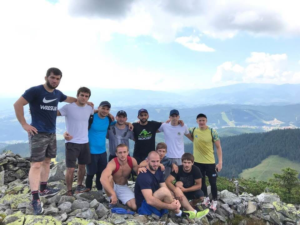 Збірна України з вільної боротьби, Буковель. Фото