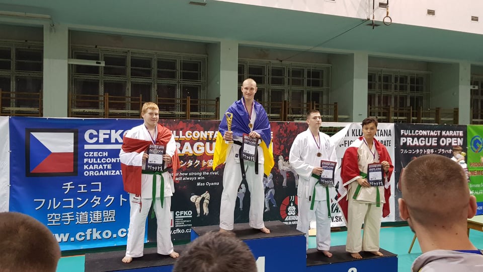 чемпіонат європейського рівня «Fullcontact karate Praga open», Чехія. фото