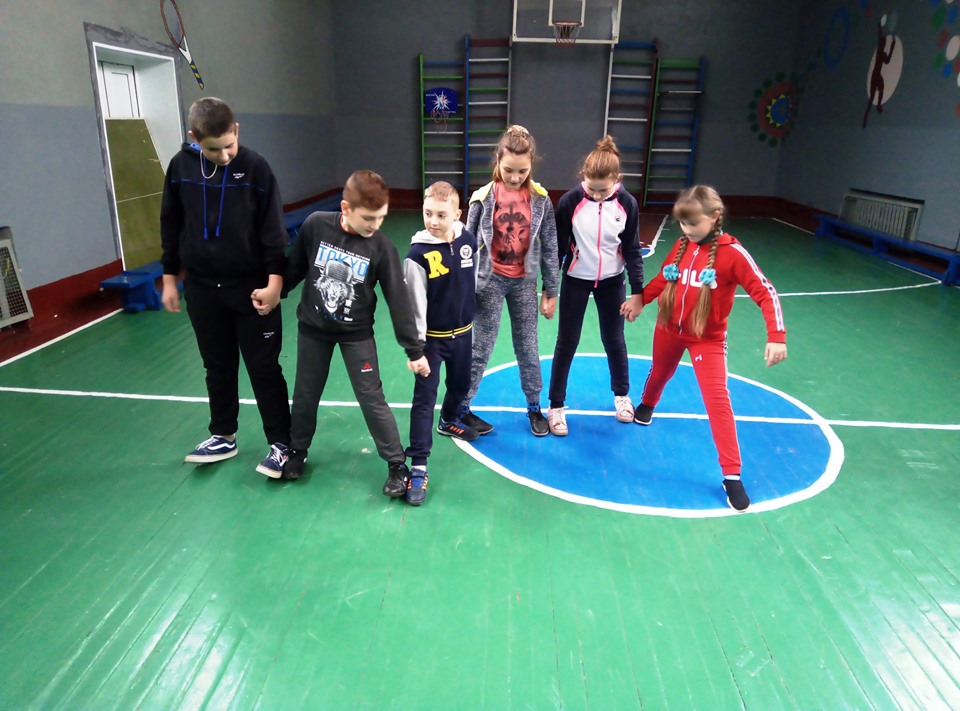 Спортивний урок в Білоцерківському районі. Фото