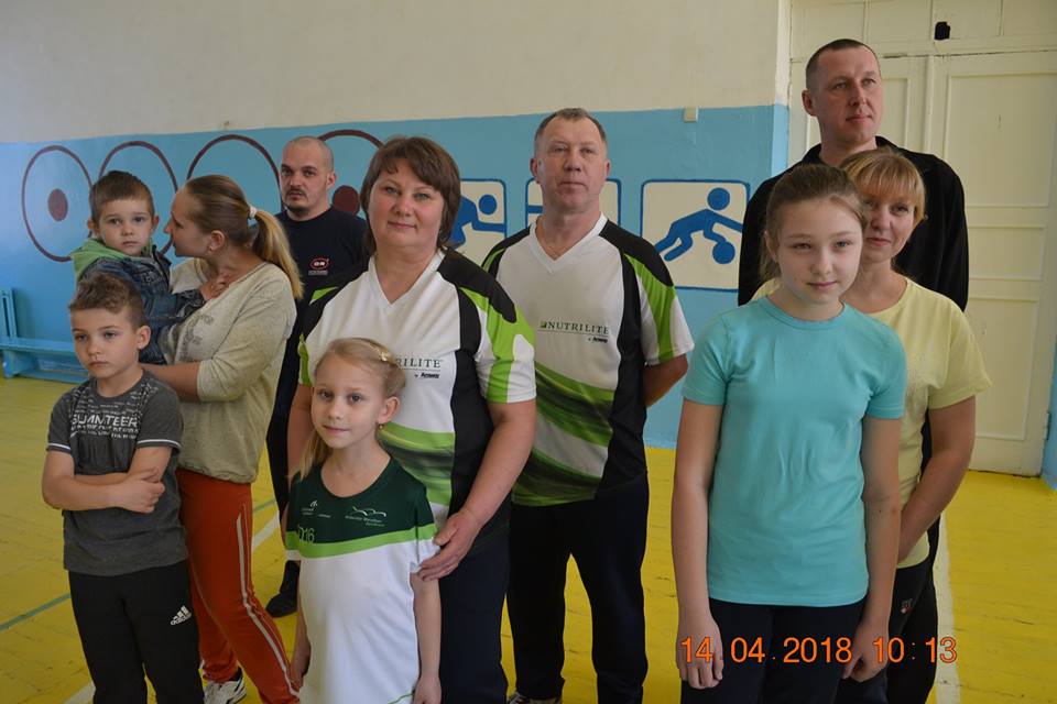 Тато, мама і я – спортивна сім’я. Фото