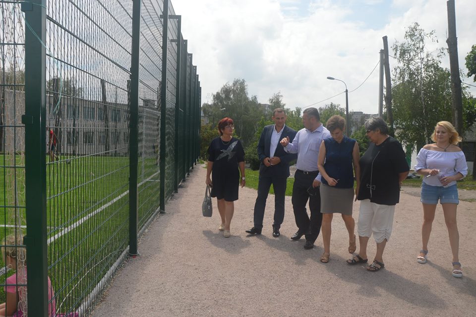 Нове футбольне поле, Васильків. Фото