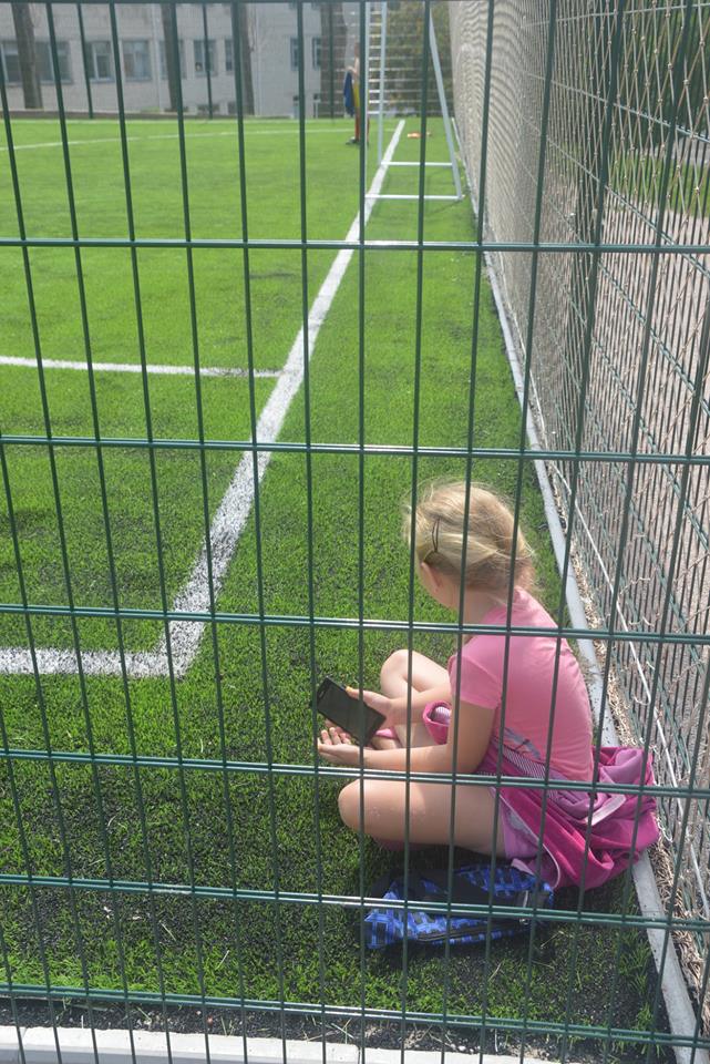 Нове футбольне поле, Васильків. Фото