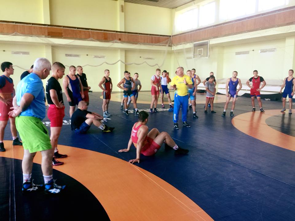 НТЗ збірної України з греко-римської боротьби, Конча-Заспа. Фото