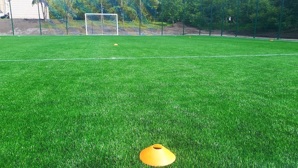 Відкриття спортивних майданчиків в с. Стайки. Фото