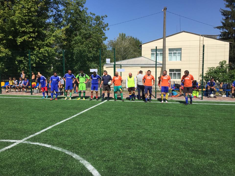 Футбольне поле, Богуслав. Фото