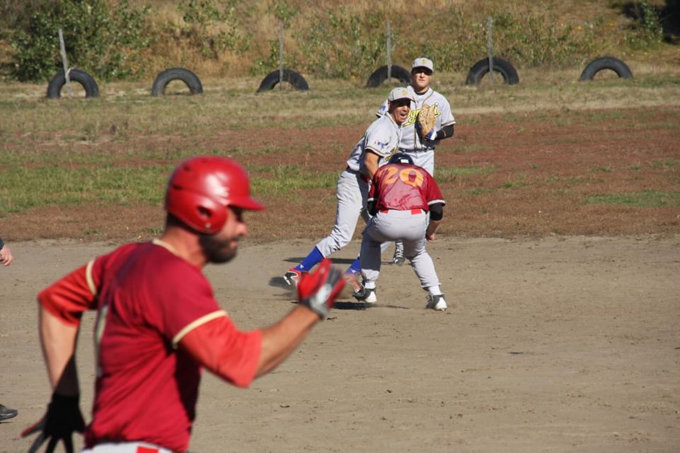 Фінал Кубку Київської бейсбольної ліги. Фото