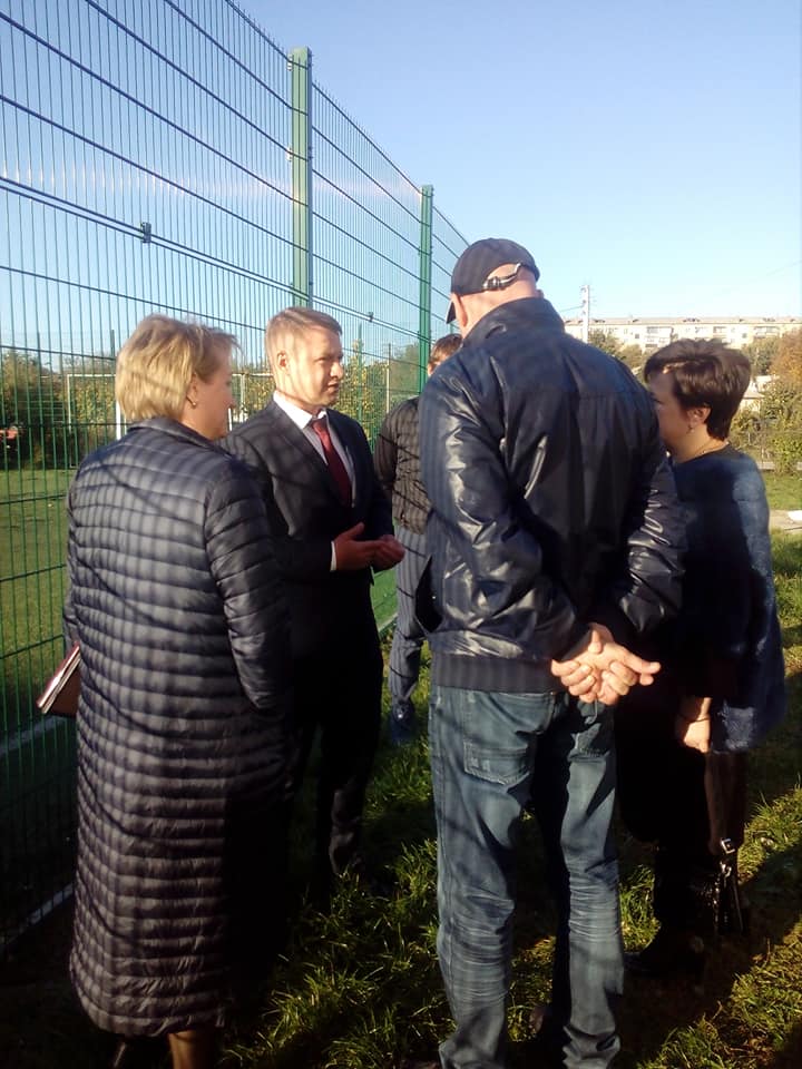 Олександр Горан, вручення сертифікату в Богуславі. Фото