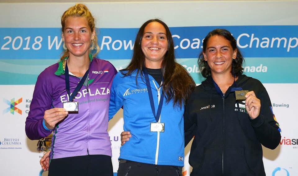 Діана Димченко - чемпіонка з прибережного веслування, Канада. Фото