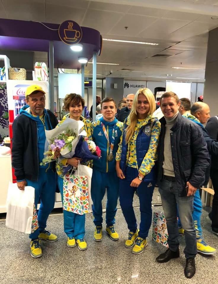 Зустріч спортсменів з Олімпійських ігор. Фото
