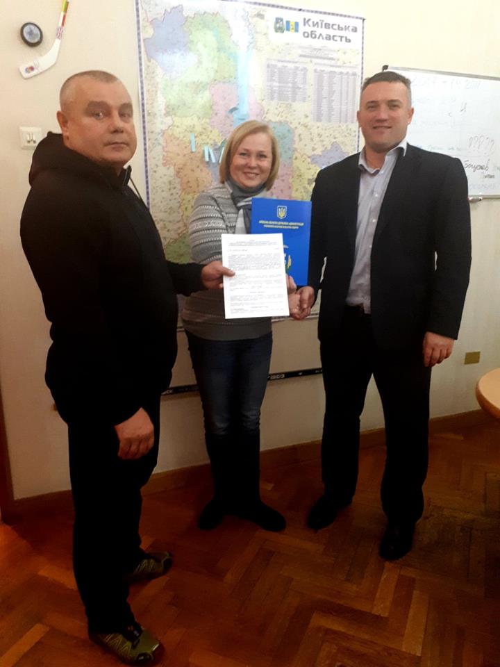 Підписання угоди з Федерацією лижного спорту. Фото