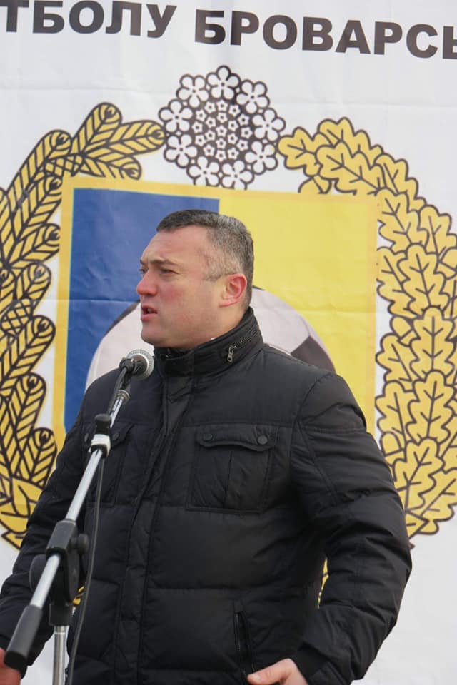 Відкриття футбольного поля у Великій Димерці. Фото